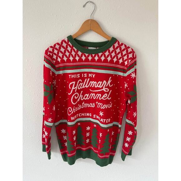 Hallmark Channel Christmas Sweater Size Large - Picture 1 of 6